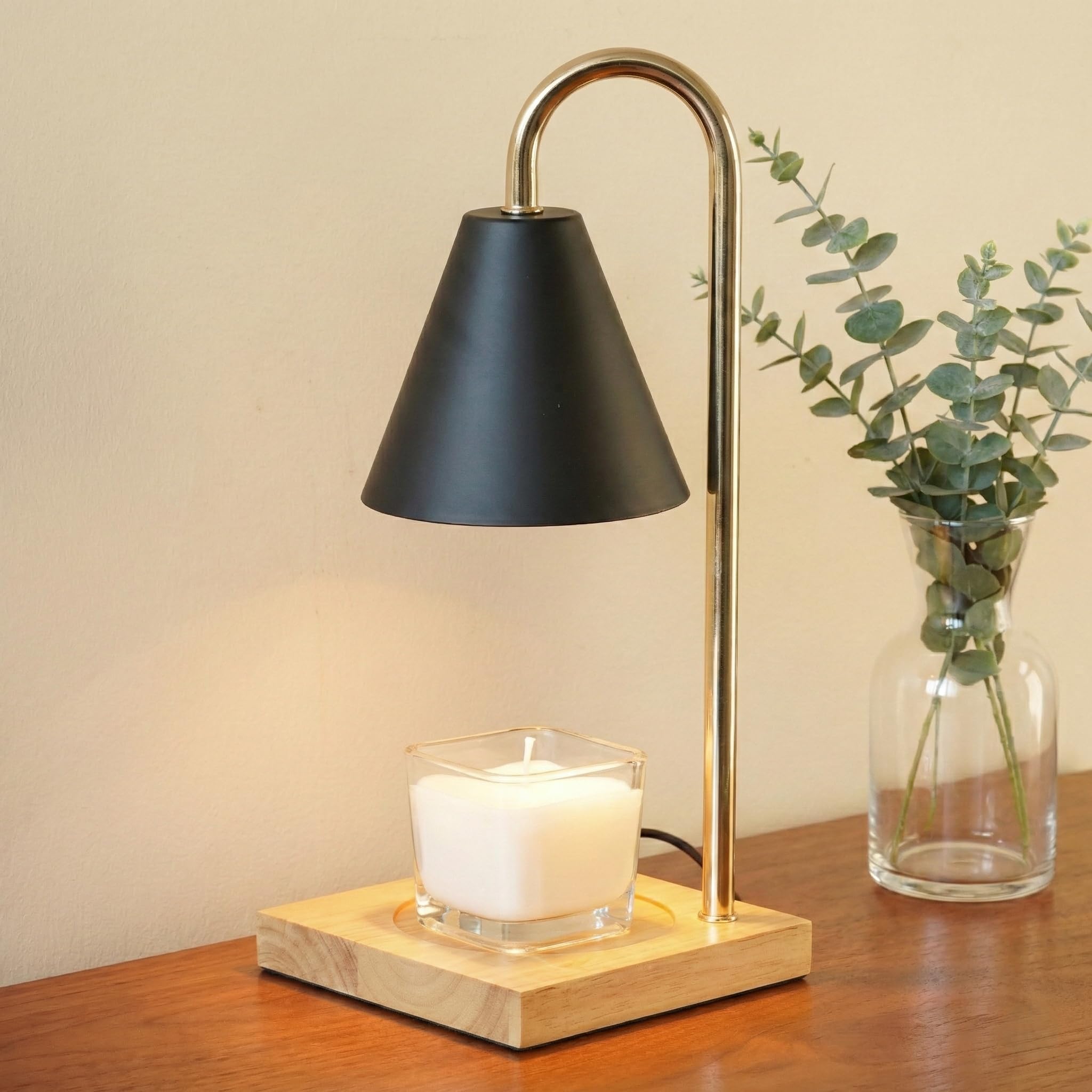 Amazon.co.jp : créer キャンドルウォーマー タイマー付き 無段階調光